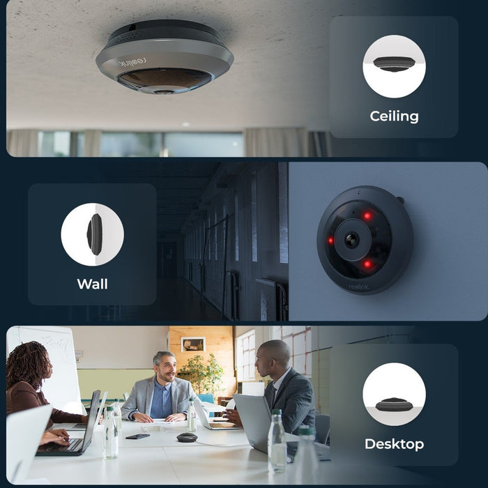 Caméra plafonnier Wifi 360 degrés - Reolink FE-W