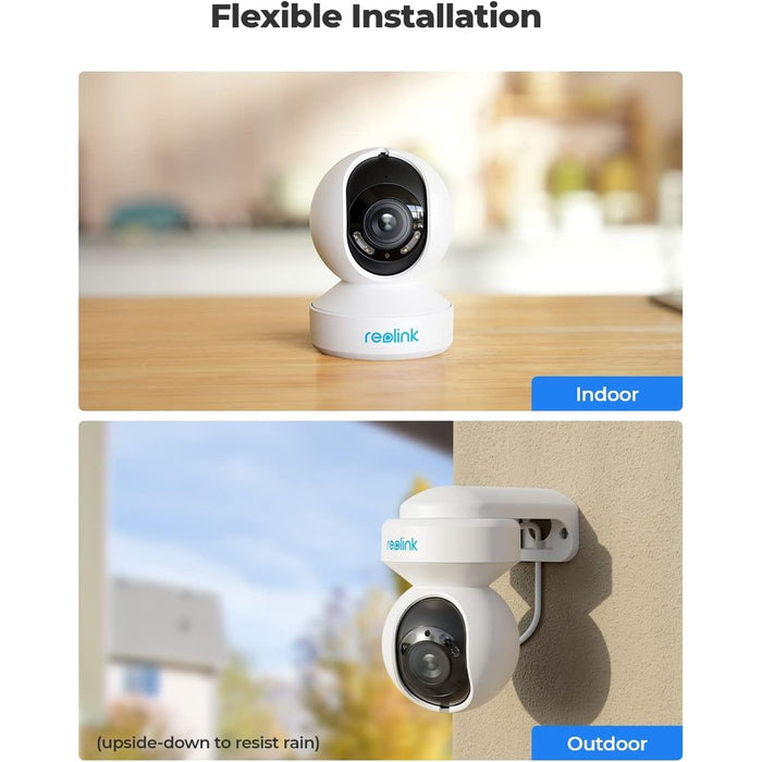 Reolink E1 outdoor POE - Caméra POE étanche 8MP, zoom optique, suivi de mouvement