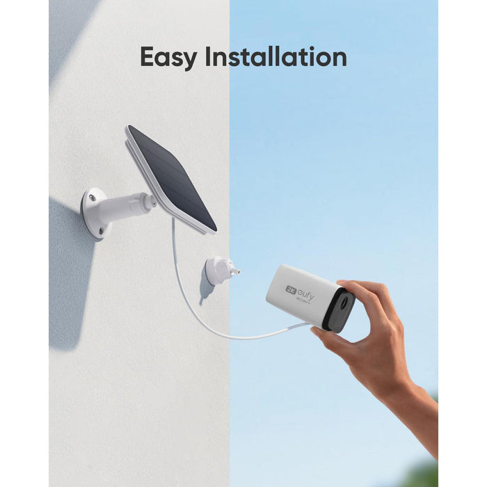 Eufy C210 - Caméra solaire 2K, carte SD Kingston 32Go inclus