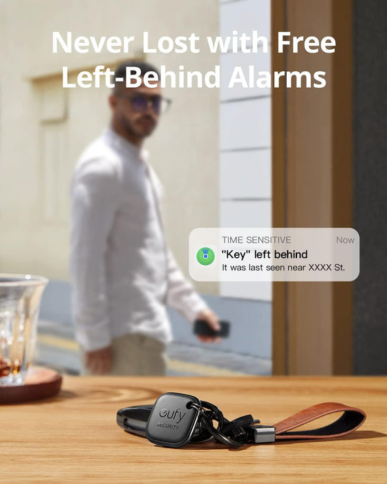 Eufy Tag - Localisateur d'objet Bluetooth - Fonctionne avec Apple Find My (iOS Seulement)