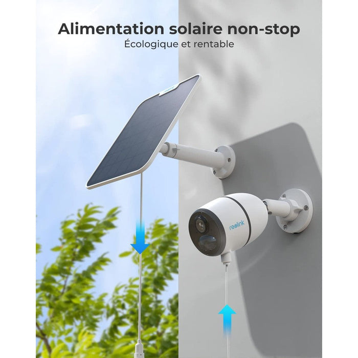 Panneau solaire Reolink 6W (blanc / noir)