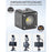 Ulanzi L2 - Projecteur LED Blanc froid 6500K rechargeable, étanche